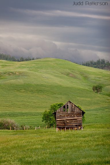 Storm Over the Hill, near Sundance, Wyoming, United States