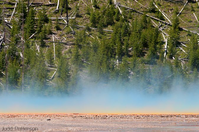 Blue Steam, Yellowstone National Park, Wyoming, United States