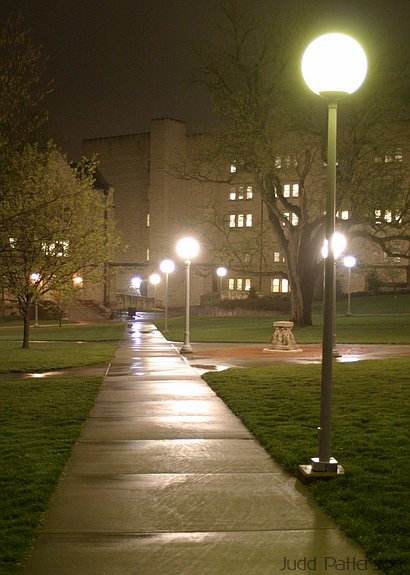 K-State Campus after a Rain Shower, Manhattan, Kansas, United States