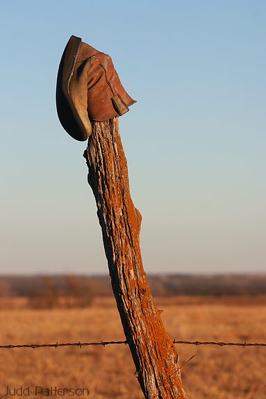 Boot on a Post, Saline County, Kansas, United States