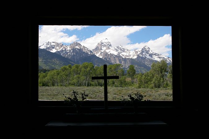 Chapel of the Transfiguration, Grand Teton National Park, Wyoming, United States