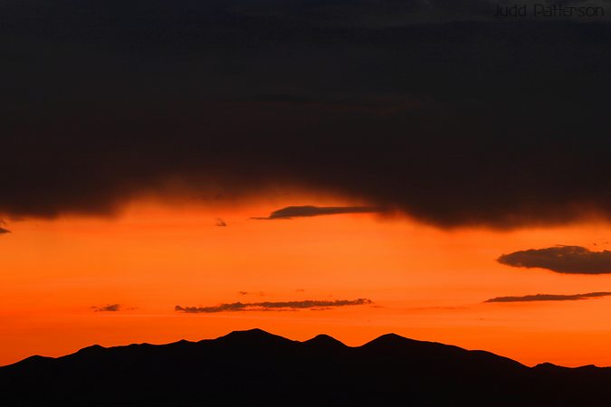 Strip of Sunset, Ogden, Utah, United States